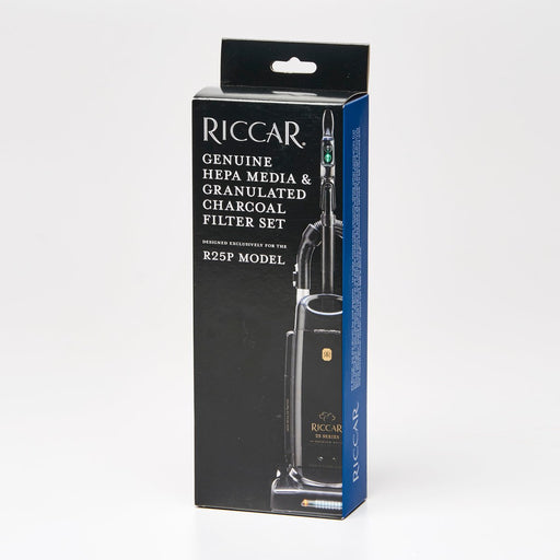 RICCAR R25P HEPA AND GRANULATED CHARCOAL FILTER SET - R25P-F - CJ Miller Vacuum Center Inc