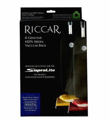 Riccar Vacuum Bags HEPA Type L SupraLite - RLHC-6 - CJ Miller Vacuum Center Inc
