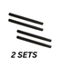 2 - Piece Plastic Wand Set - CJ Miller Vacuum Center Inc