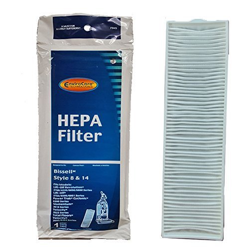 Bissell Style 8 and 14 HEPA Filter - 1 Pack (EnviroCare) - CJ Miller Vacuum Center Inc