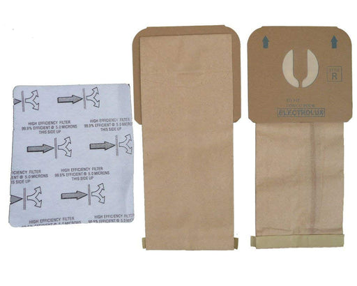 Electrolux Style R Vacuum Bags - 6 bags + 1 filter (Envirocare 807) - CJ Miller Vacuum Center Inc