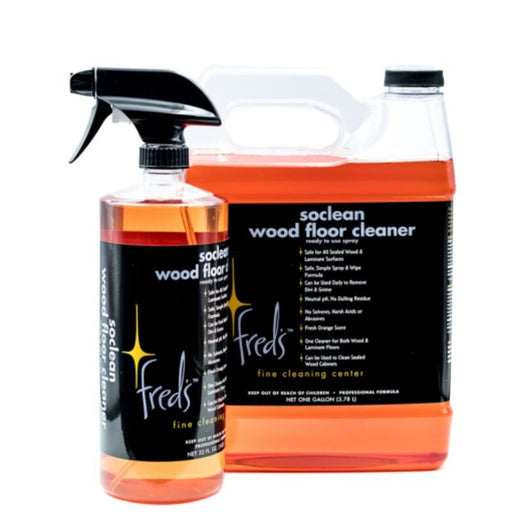Fred's SoClean Wood Floor Cleaner 1 gallon - CJ Miller Vacuum Center Inc