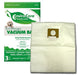Kenmore Canister Type C and Type Q Anti-Allergen Vacuum Bags - 3 Pack (EnviroCare A137) - CJ Miller Vacuum Center Inc