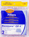 Kenmore CF-1 86883 Dust Compartment Filters - 2 Pack (EnviroCare 909) - CJ Miller Vacuum Center Inc