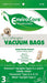 Kenmore Upright Type U, L & O Anti-Allergen Vacuum Bags - 3 Pack (EnviroCare A159) - CJ Miller Vacuum Center Inc