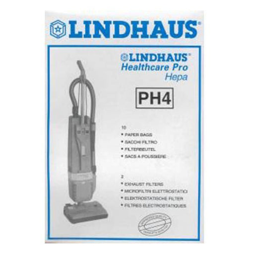 Lindhaus PH4 HepaPro Bags (10 pk) - CJ Miller Vacuum Center Inc
