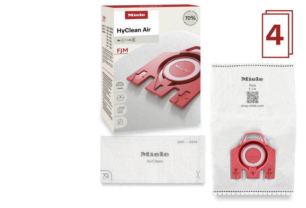 Miele Vacuum Bags FJM AirClean 3D - CJ Miller Vacuum Center Inc