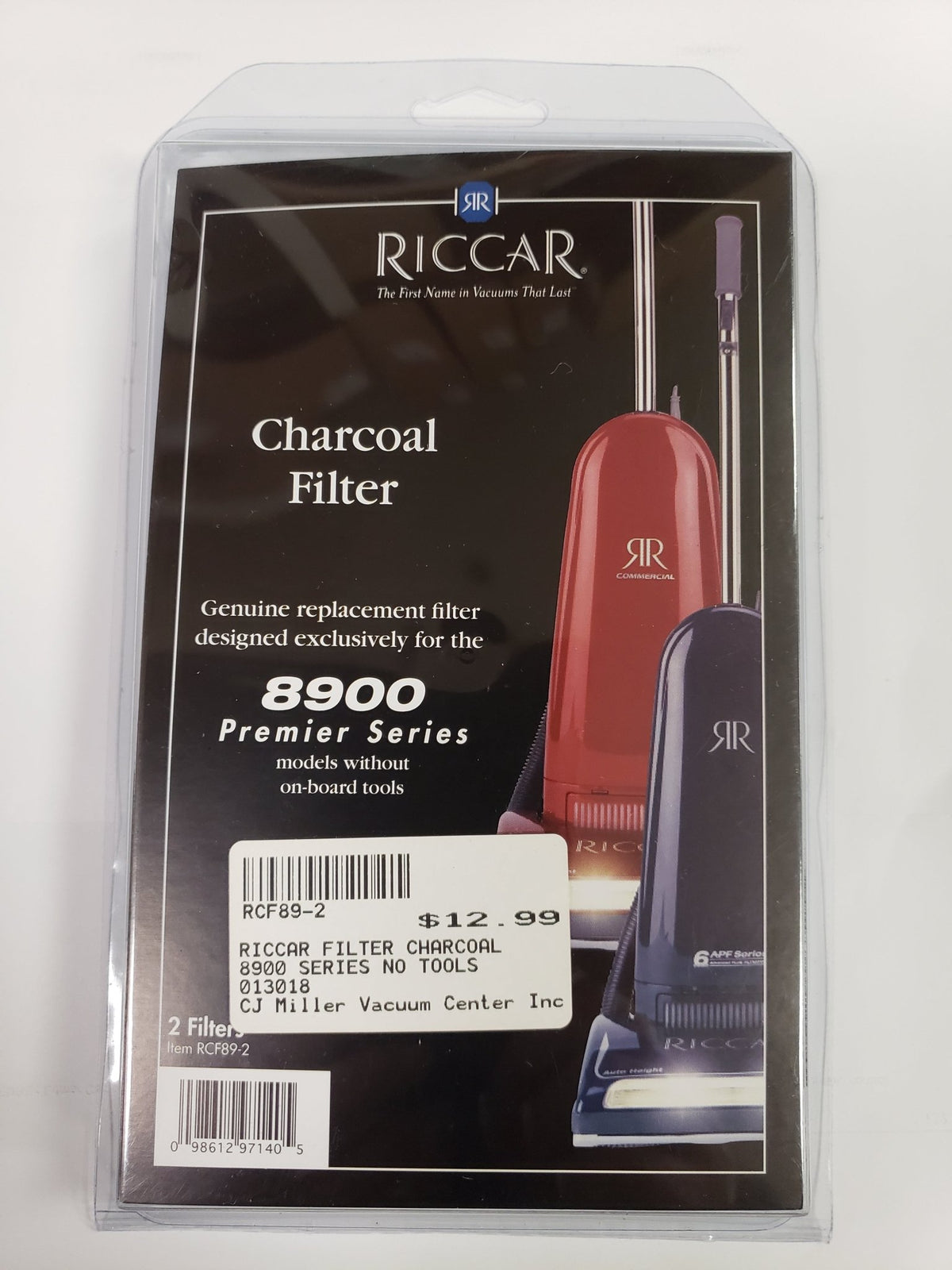 RICCAR FILTER 3M FILTRETE FILTER RCF89-2 — CJ Miller Vacuum Center Inc