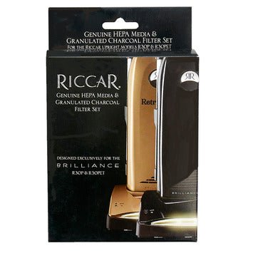 Riccar RF30P Premium Filter set for R30 Brilliance — CJ Miller Vacuum ...