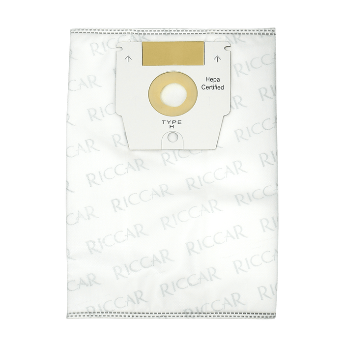 Riccar Vacuum Bags HEPA Type H Immaculate, Impeccable, Pristine, Charisma, Starbright, 1800, 1700, 1500 Series RHH - 6 - CJ Miller Vacuum Center Inc