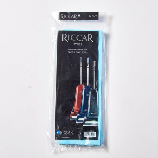 Riccar Vacuum Bags Paper Type B 8000 Series C15-6 - CJ Miller Vacuum Center Inc