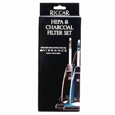 Riccar Vacuum Filter Set HEPA and Charcoal Vibrance Premium RVPF - CJ Miller Vacuum Center Inc
