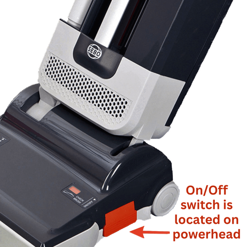 Sebo 300 Mechanical Commercial Vacuum 91303AM - CJ Miller Vacuum Center Inc