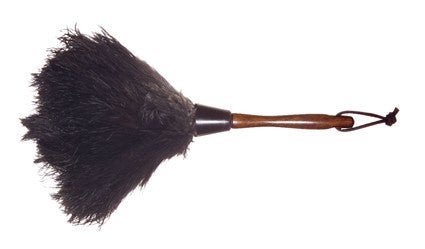Wool Shop 13" Ostrich Feather Duster FD13 - CJ Miller Vacuum Center Inc